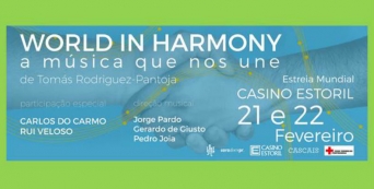 "World in Harmony" no Casino Estoril em solidariedade com a Cruz Vermelha