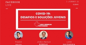 Webinar "COVID-19: Desafios e Soluções Juvenis?" Hoje, 01 de junho, em direto, às 21h45